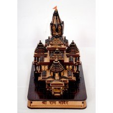 Wooden 3D Miniature of Shri Ram Mandir